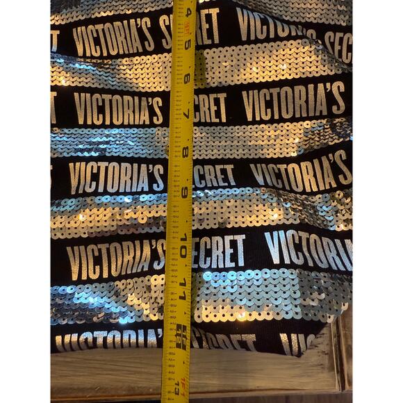 Victoria’s Secret Black and Silver Tote Bag - Picture 4 of 5